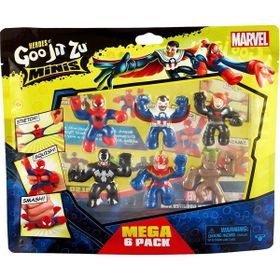 Giochi Preziosi GJM07000 GooJitSu Marvel Mini 6'lı Paket Oyun Seti