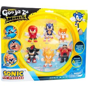 Giochi Preziosi GJN03000 GooJitSu Sonic Mini 6'lı Paket Figür