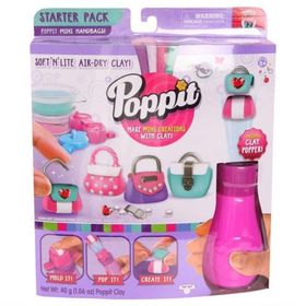Giochi Preziosi GPH/PPT03000-3 Poppit Mini Handbags Hamur Başlangıç Paketi