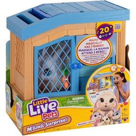 Giochi Preziosi LP303000 Little Live Pets Anne Tavşan ve Yavruları Oyun Seti