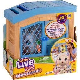 Giochi Preziosi LP303000 Little Live Pets Anne Tavşan ve Yavruları Oyun Seti