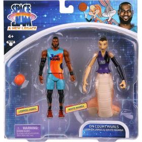 Giochi Preziosi PCE03000 Space Jam: Yeni Efsane 2'li Lebron James - White Mamba Figürler