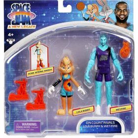 Giochi Preziosi PCE03000 Space Jam: Yeni Efsane 2'li Lola Bunny - Wet Fire Figürler