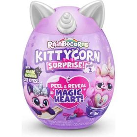 Giochi Preziosi RAR19110 9279SQ1 Rainbocorns Kittycorn Bow Sürpriz Figür Oyuncak