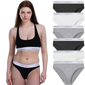 Giorgina Ferri G-009 A Diana Likralı 6'lı Kutu Premium Günlük Kullanıma Uygun Yazılı Kadın Slip Külot
