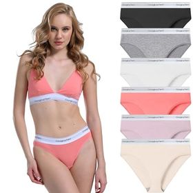 Giorgina Ferri G-009 B Diana Likralı 6'lı Kutu Premium Günlük Kullanıma Uygun Yazılı Kadın Slip Külot