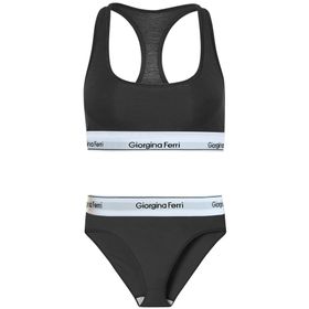Giorgina Ferri G-251 A Günlük Kullanıma Uygun Kadın Spor Bralet+Slip Külot Elsa 2’li Set