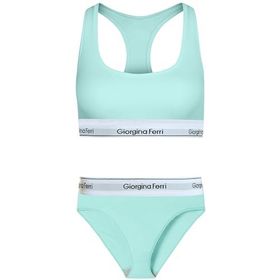 Giorgina Ferri G-251 D Günlük Kullanıma Uygun Kadın Spor Bralet+Slip Külot Elsa 2’li Set