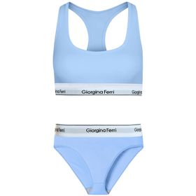 Giorgina Ferri G-251 E Günlük Kullanıma Uygun Kadın Spor Bralet+Slip Külot Elsa 2’li Set