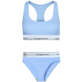 Giorgina Ferri G-251 E Günlük Kullanıma Uygun Kadın Spor Bralet+Slip Külot Elsa 2’li Set