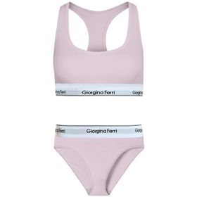 Giorgina Ferri G-251 G Günlük Kullanıma Uygun Kadın Spor Bralet+Slip Külot Elsa 2’li Set