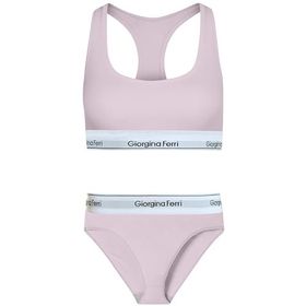 Giorgina Ferri G-251 G Günlük Kullanıma Uygun Kadın Spor Bralet+Slip Külot Elsa 2’li Set