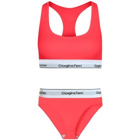 Giorgina Ferri G-251 K Günlük Kullanıma Uygun Kadın Spor Bralet+Slip Külot Elsa 2’li Set