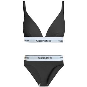Giorgina Ferri G-252 A Günlük Kullanıma Uygun Üçgen Kadın Bralet+Slip Külot 2’li Set