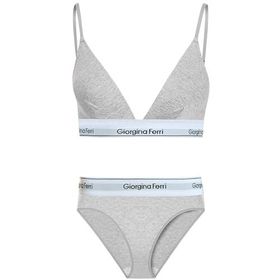 Giorgina Ferri G-252 C Günlük Kullanıma Uygun Üçgen Kadın Bralet+Slip Külot 2’li Set