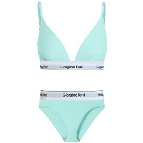 Giorgina Ferri G-252 D Günlük Kullanıma Uygun Üçgen Kadın Bralet+Slip Külot 2’li Set