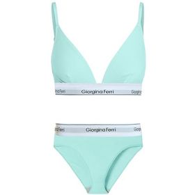 Giorgina Ferri G-252 D Günlük Kullanıma Uygun Üçgen Kadın Bralet+Slip Külot 2’li Set