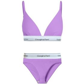 Giorgina Ferri G-252 F Günlük Kullanıma Uygun Üçgen Kadın Bralet+Slip Külot 2’li Set