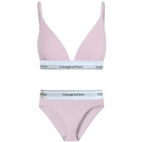 Giorgina Ferri G-252 G Günlük Kullanıma Uygun Üçgen Kadın Bralet+Slip Külot 2’li Set
