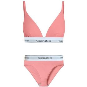 Giorgina Ferri G-252 H Günlük Kullanıma Uygun Üçgen Kadın Bralet+Slip Külot 2’li Set