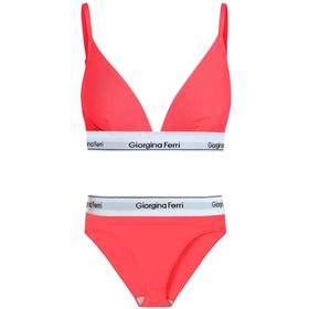 Giorgina Ferri G-252 K Günlük Kullanıma Uygun Üçgen Kadın Bralet+Slip Külot 2’li Set