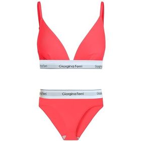 Giorgina Ferri G-252 K Günlük Kullanıma Uygun Üçgen Kadın Bralet+Slip Külot 2’li Set
