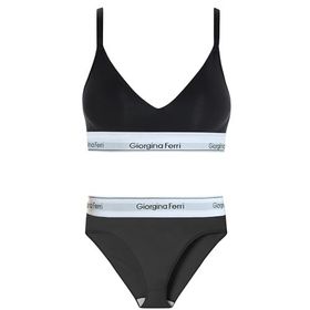 Giorgina Ferri G-253 A Günlük Kullanıma Uygun Kadın Sara Spor Sütyen+Slip Külot 2’li Set