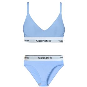 Giorgina Ferri G-253 E Günlük Kullanıma Uygun Kadın Sara Spor Sütyen+Slip Külot 2’li Set