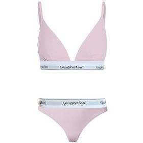 Giorgina Ferri G-255 G Barbara Günlük Kullanıma Uygun Üçgen Kadın Bralet+Tanga Külot 2’li Set