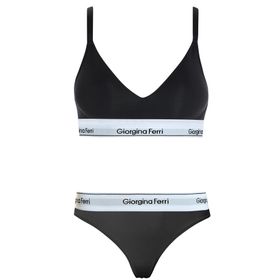 Giorgina Ferri G-256 A Günlük Kullanıma Uygun Spor Kadın Kelly Sütyen+Tanga Külot 2’li Set