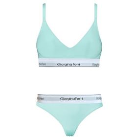 Giorgina Ferri G-256 D Günlük Kullanıma Uygun Spor Kadın Kelly Sütyen+Tanga Külot 2’li Set