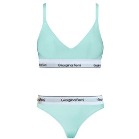 Giorgina Ferri G-256 D Günlük Kullanıma Uygun Spor Kadın Kelly Sütyen+Tanga Külot 2’li Set