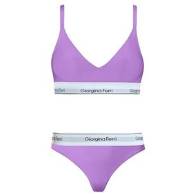 Giorgina Ferri G-256 F Günlük Kullanıma Uygun Spor Kadın Kelly Sütyen+Tanga Külot 2’li Set