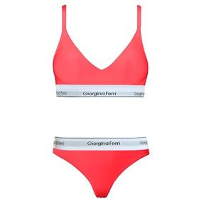 Giorgina Ferri G-256 K Günlük Kullanıma Uygun Spor Kadın Kelly Sütyen+Tanga Külot 2’li Set