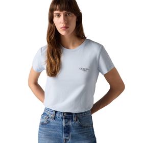 Giorgina Ferri GF-501 D Gabi Premium ESS Logo Tee Kadın T-Shirt