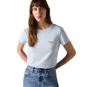 Giorgina Ferri GF-501 D Gabi Premium ESS Logo Tee Kadın T-Shirt