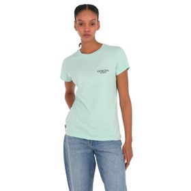 Giorgina Ferri GF-501 K Gabi Premium ESS Logo Tee Kadın T-Shirt