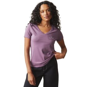 Giorgina Ferri GF-503 F Irina Premium ESS Logo V Yaka Tee Kadın T-Shirt
