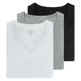 Giorgina Ferri GF-505 A Rosie 3'lü Kutu Premium V Yaka Tee Kadın T-Shirt