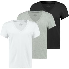 Giorgina Ferri GF-505 A Rosie 3'lü Kutu Premium V Yaka Tee Kadın T-Shirt