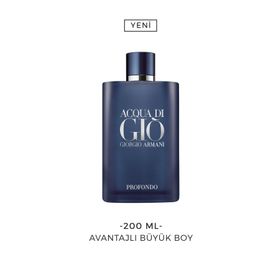 Giorgio Armani Acqua Di Gio Profondo 200 ml Erkek Parfum