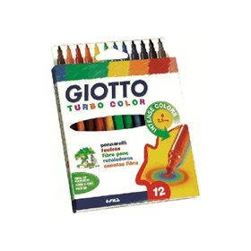 Giotto 1007 12 Renk Keçeli Boya Kalemi