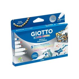 Giotto 226511 6 Renk Decor Textile Kumaş Kalemi