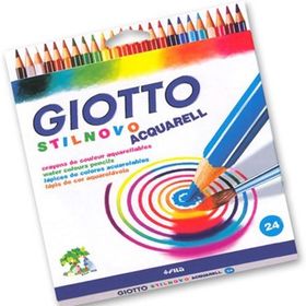 Giotto 255800 Stilnovo Acquarell 24'Lü Kuru Boya Kalemi