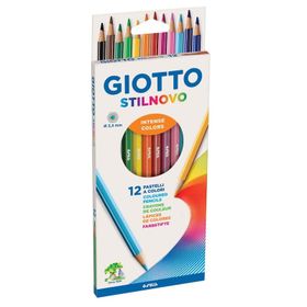 Giotto 256500TR Stilnovo 12 Renk Kuru Boya Kalemi