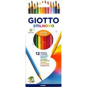 Giotto 256500TR Stilnovo 12 Renk Kuru Boya Kalemi