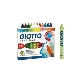 Giotto 291200 Cera Maxi Jumbo 12 Renk Mum Boya