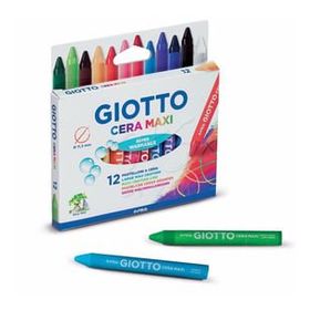 Giotto 291200 Cera Maxi Jumbo 12 Renk Mum Boya