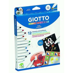 Giotto 453400 Decor Materials 12'li Keçeli Kalem