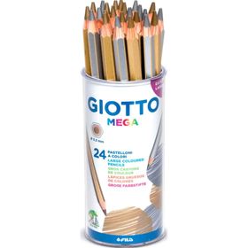 Giotto 518000 Jumbo 24 Renk Kuru Boya Kalemi